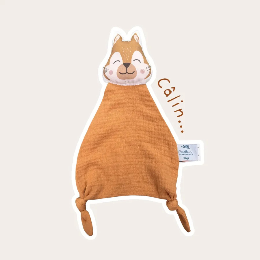 doudou écureuil camel